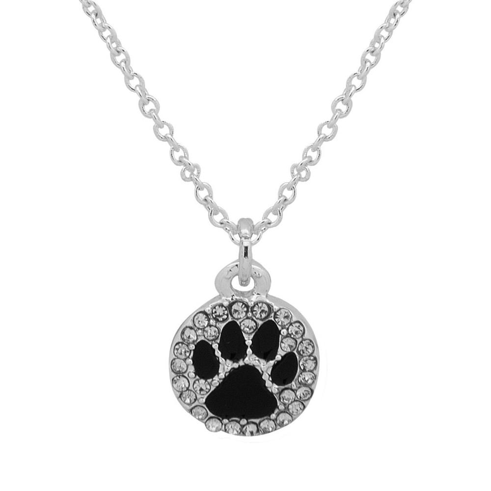 Foto 3 pulgar | Collar Pet Friends Basic Silver 60512997-5pj Cristal para Mujer