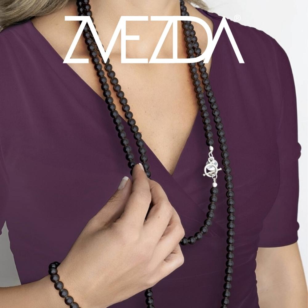 Foto 2 | Set Collar Aretes Pulsera Zvezda Plata 0.925 Mujer