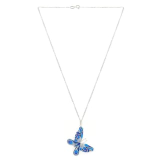 Foto 4 | Set Collar Y Aretes Mariposa Zvezda 0.925 Mujer