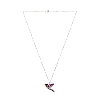 Foto 4 | Set Collar Y Aretes Colibrí Zvezda 0.925 Mujer