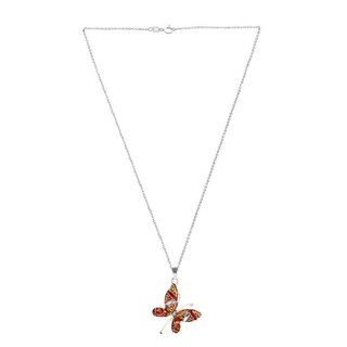 Foto 5 | Set Collar Y Aretes Mariposa Zvezda 0.925 Mujer