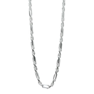 Foto 1 | Cadena Crixus Joyería Torzal Fígaro Plata .925