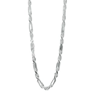 Foto 2 | Cadena Crixus Joyería Torzal Fígaro Plata .925