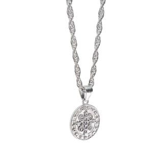 Foto 2 | Collar Dije San Benito Crixus Joyería Plata .925