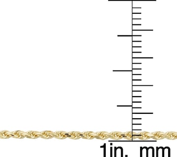 Foto 5 | Cadena De Oro Hombre Italiano Torsal 10k Calibre 2.1mm 50 Cm