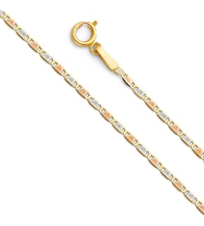 Foto 4 | Cadena Valentino De Oro Italiano 14k, Calibre 1.5 Mm, 40cm