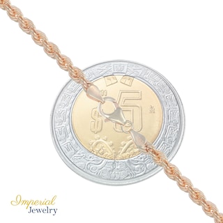 Foto 5 | Cadena De Oro Hombre Italiano Torsal 10k Calibre 2.5mm 55 Cm
