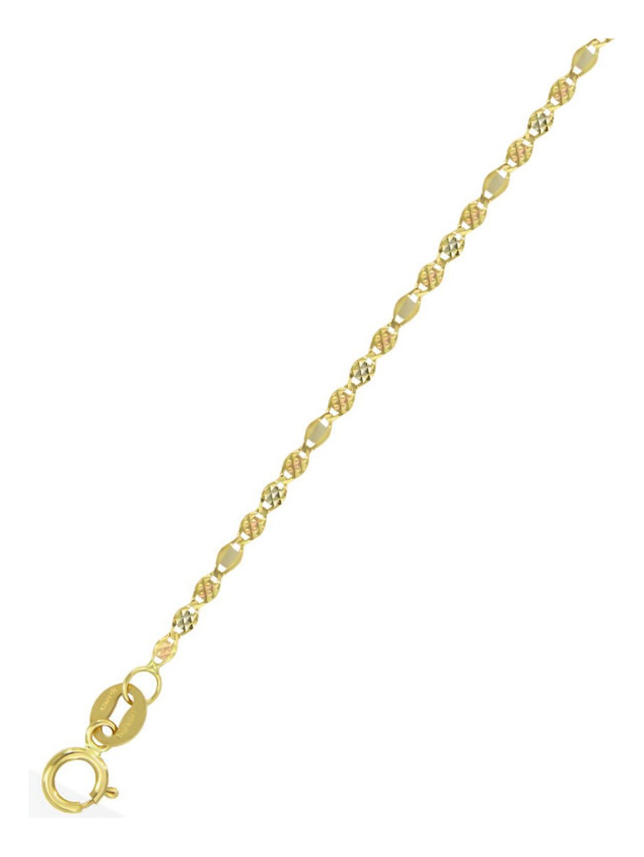 Foto 4 pulgar | Cadena De Oro De 10k Valentino De 45 Cm Calibre 1.3mm