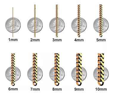 Foto 7 | Cadena de Oro 14k Italiana Torsal
