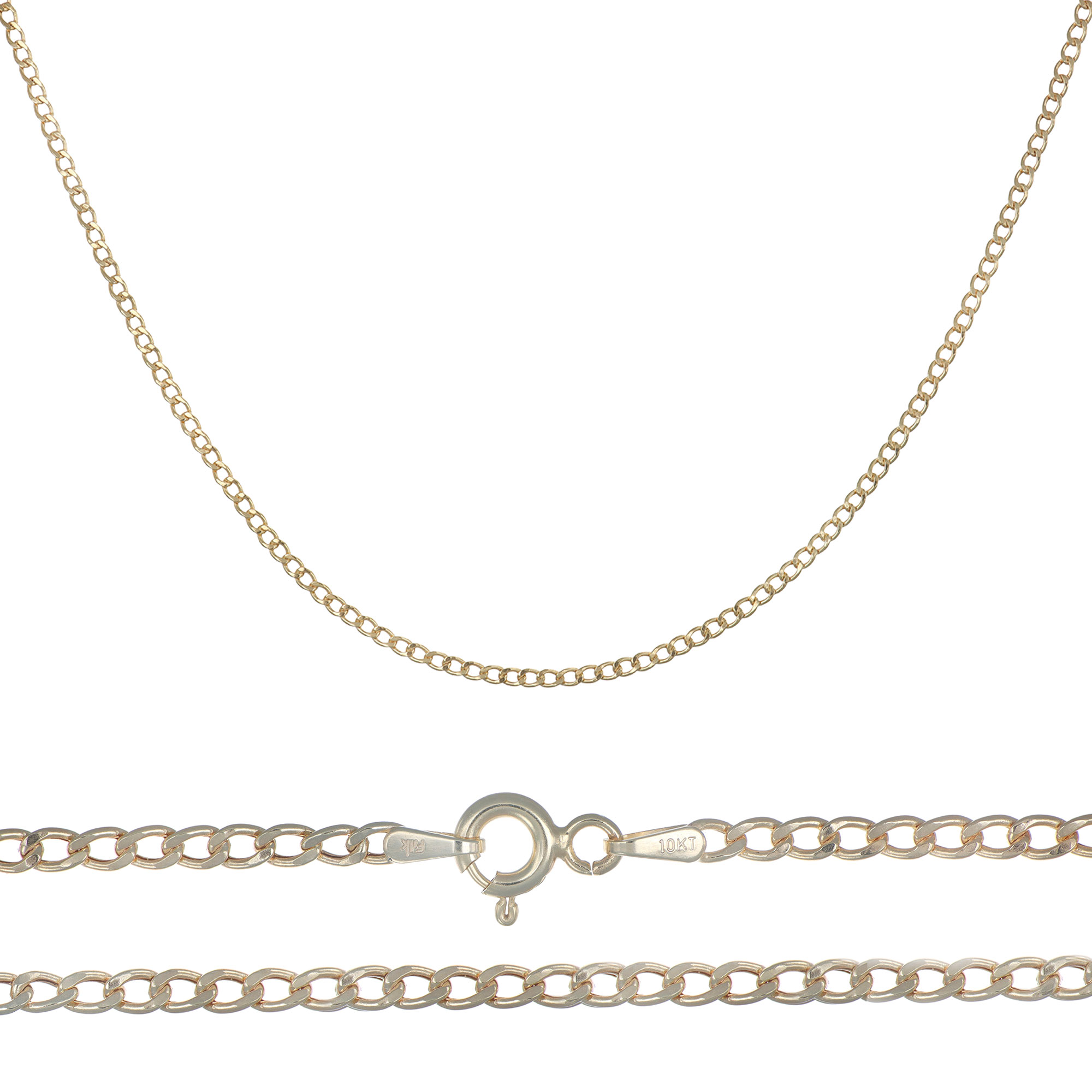 Cadena de Oro de 14k de 50 cm