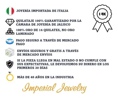 Foto 8 | Cadena de Oro de 14k de 50 cm