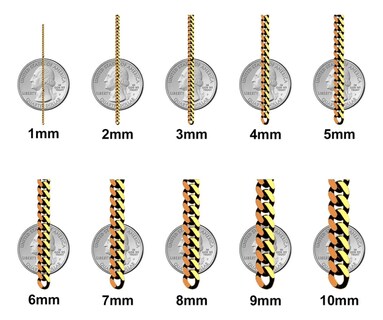 Foto 8 | Cadena de Oro de 14k 55 cm