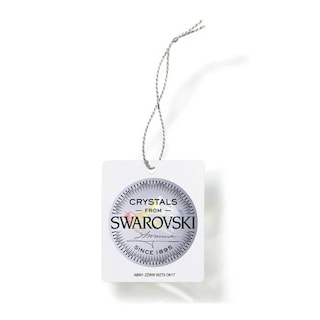 Foto 3 | Collar Solitario Elegante: Oro 10k Y Swarovski Negro - Un Clásico Moderno