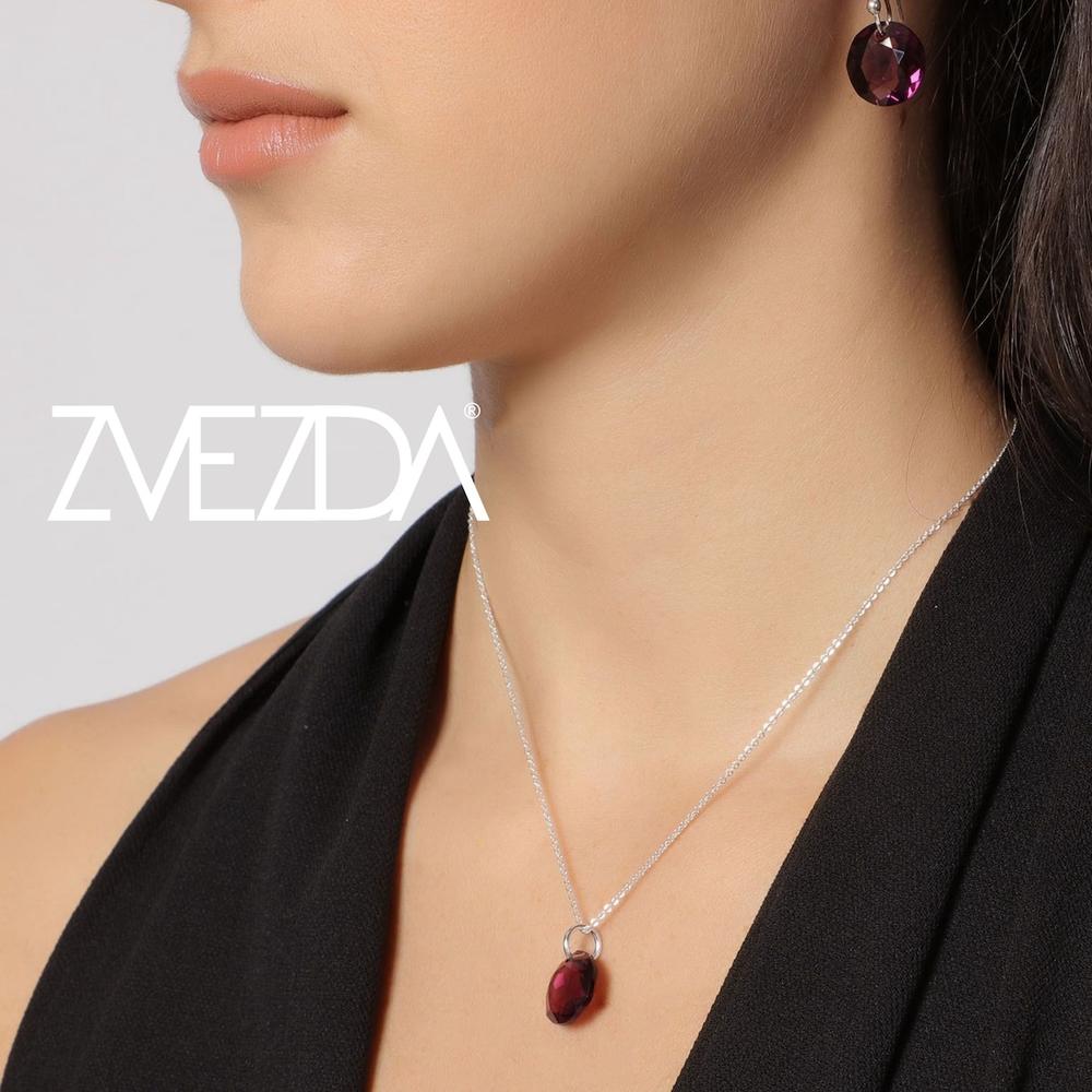 Foto 3 pulgar | Set Collar Y Aretes Classic Zvezda 0.925 Mujer