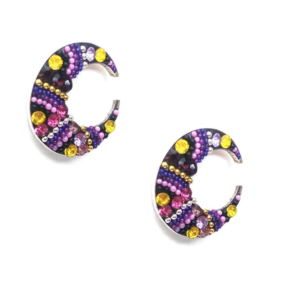 Foto 5 pulgar | Set Collar Y Aretes Luna Zvezda 0.925 Mujer
