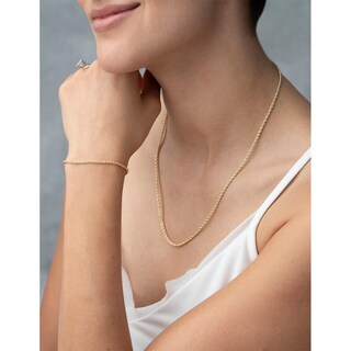 Foto 5 | Cadena Torzal 2 Mm 50 Cm Oro Sólido 14k