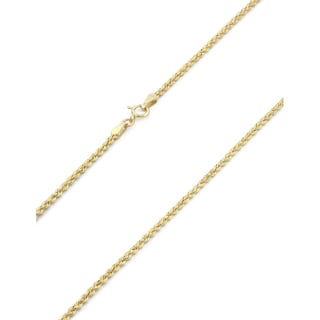 Foto 2 | Cadena Torzal 1.5 Mm 40 Cm Oro Sólido 10k