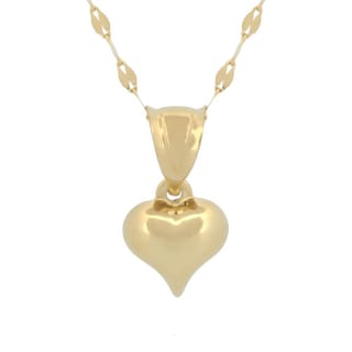 Foto 1 | Cadena Gargantilla Dama Corazón 8 Mm Oro 14k Sólido