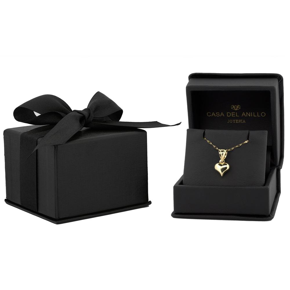 Foto 5 | Cadena Gargantilla Dama Corazón 8 Mm Oro 14k Sólido