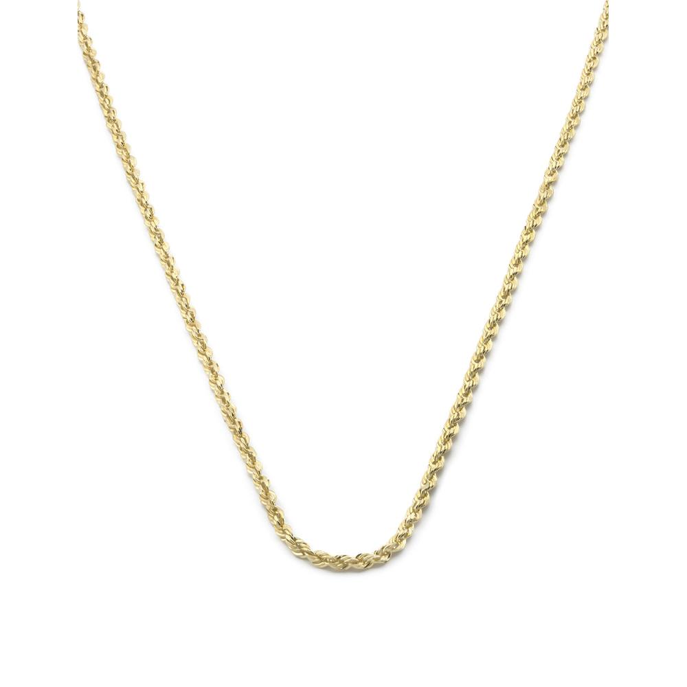 Foto 2 pulgar | Cadena Torzal 2 Mm 45 Cm Oro Sólido 14k
