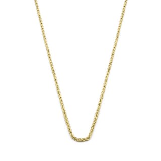 Foto 1 | Cadena Torzal 1 Mm 45 Cm Oro Sólido 10k