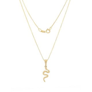 Foto 2 | Cadena Y Dije Serpiente Oro Sólido 14k