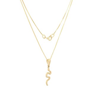 Foto 3 | Cadena Y Dije Serpiente Oro Sólido 14k