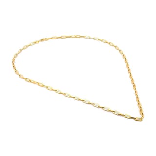 Foto 2 | Cadena Gargantilla Clip 6 Por 2.5 Mm 60 Cm Oro Sólido 14k