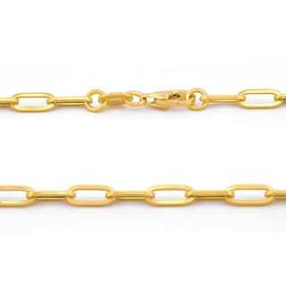 Foto 3 | Cadena Gargantilla Clip 6 Por 2.5 Mm 60 Cm Oro Sólido 14k