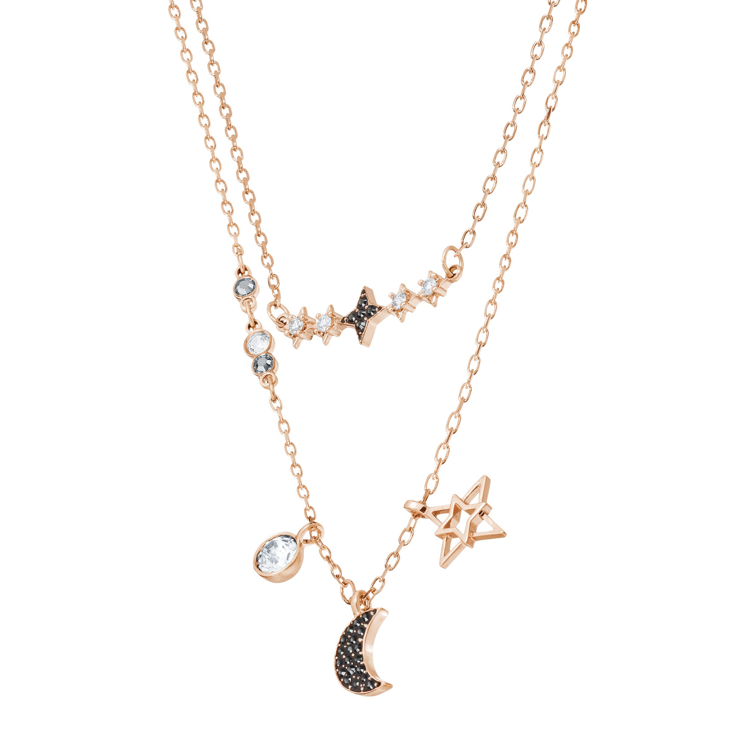 Foto 4 pulgar | Set De Collares Swarovski Symbolica Con Cadenas De Metal Mezcladas - Venta Internacional.