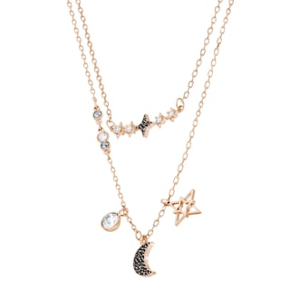 Foto 3 | Set De Collares Swarovski Symbolica Con Cadenas De Metal Mezcladas - Venta Internacional.