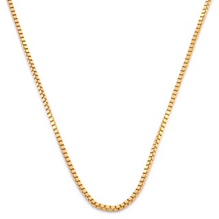 Foto 1 | Cadena Cubo Oro Italiano Sólido 14k 50 Cm