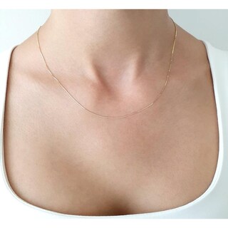 Foto 4 | Cadena Cubo Oro Italiano Sólido 14k 50 Cm