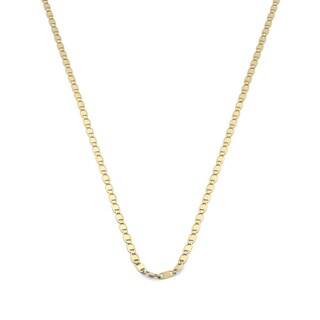 Foto 1 | Cadena Espejo Oro Sólido Amarillo 45 Cm 14k