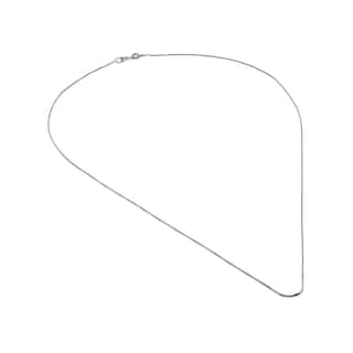 Foto 3 | Cadena Cubo Oro Blanco Italiano Sólido 14k 50 Cm