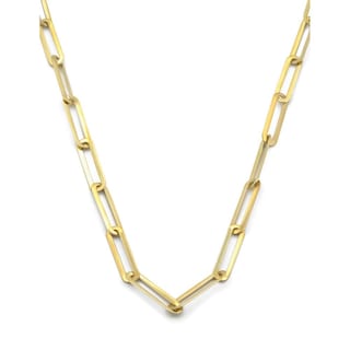 Foto 1 | Cadena Gargantilla Clip 45 Cm 3 Mm Oro Sólido 10k