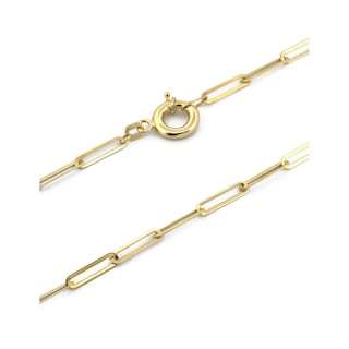 Foto 2 | Cadena Gargantilla Clip 45 Cm 3 Mm Oro Sólido 10k
