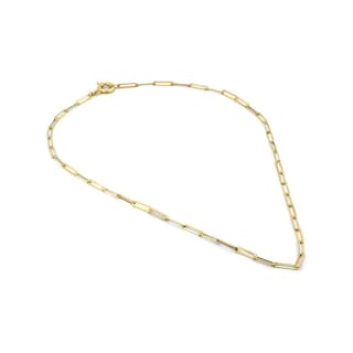 Foto 3 | Cadena Gargantilla Clip 45 Cm 3 Mm Oro Sólido 10k