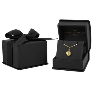 Foto 4 | Cadena Gargantilla Corazón Puntos 0.8 Cm Oro Solido 14k
