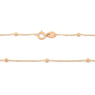 Foto 3 | Cadena Viviana En Oro Amarillo Sólido 18k 45 Cm