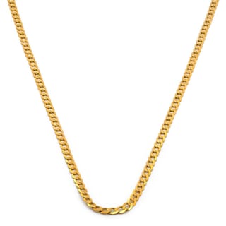 Foto 1 | Cadena Barbada 50 Cm 2 Mm Oro Italiano Sólido 14k