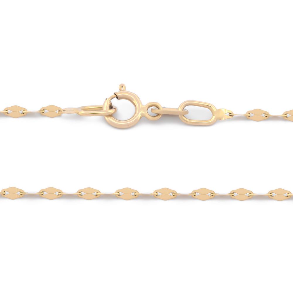Foto 4 pulgar | Cadena Grano De Cafe 1.5 Mm Oro Sólido 18k 45 Cm