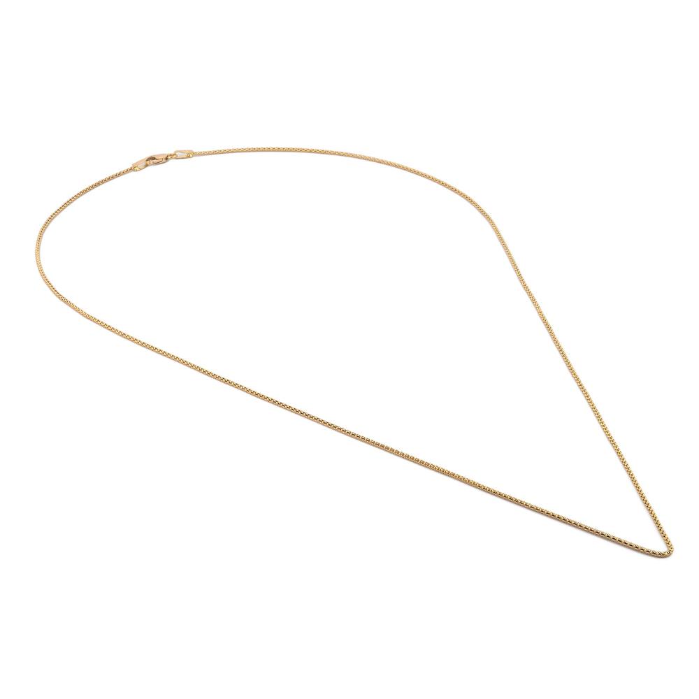 Foto 4 pulgar | Cadena Espiga En Oro Amarillo Sólido 18k 50 Cm