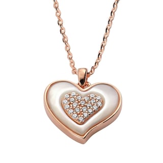 Foto 1 | Collar Y Dije Enso 925 Para Mujer Esn130r Oro Rosa
