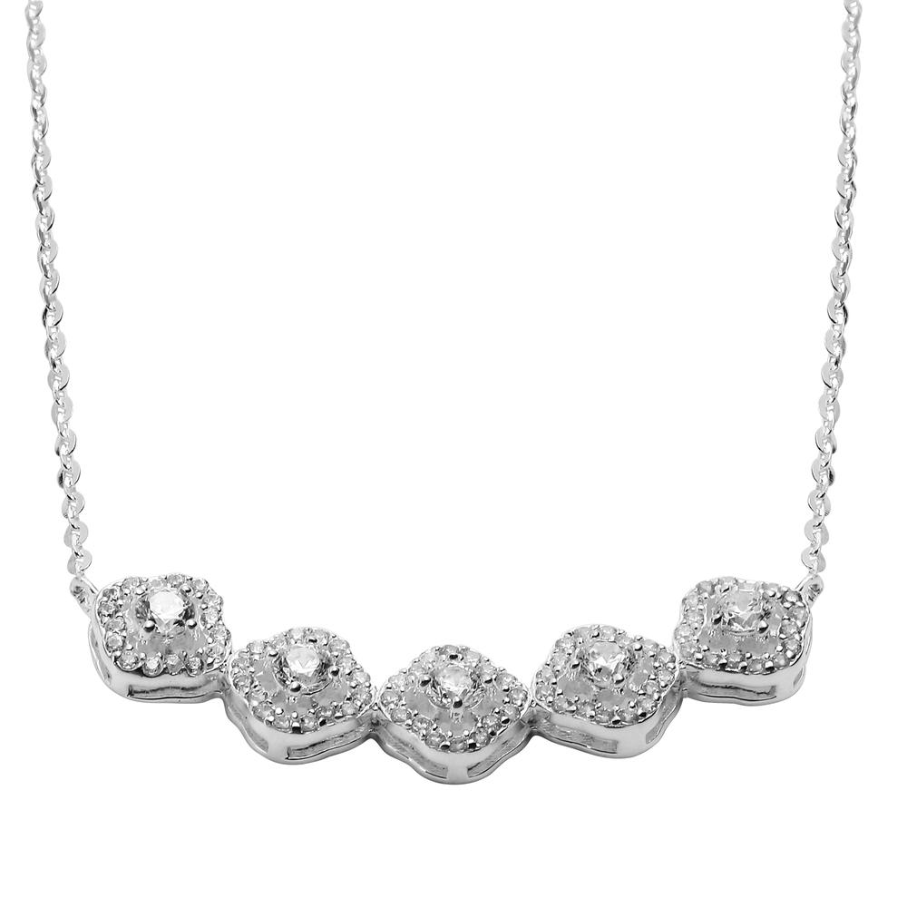Foto 1 | Collar Y Dije Enso 925 Para Mujer Esn148s Plateado