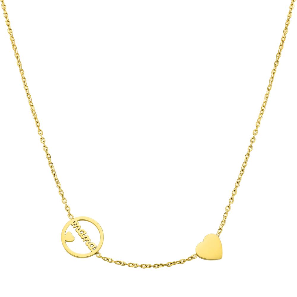 Foto 2 | Collar Y Dije Enso Para Mujer Ejn3393g Dorado