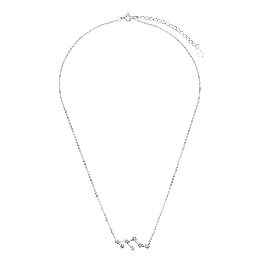 Foto 4 pulgar | Collar Y Dije Enso 925 Para Mujer Esn149s Plateado