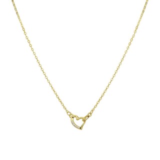 Foto 2 | Collar Y Dije Enso 925 Para Mujer Esn144g Dorado