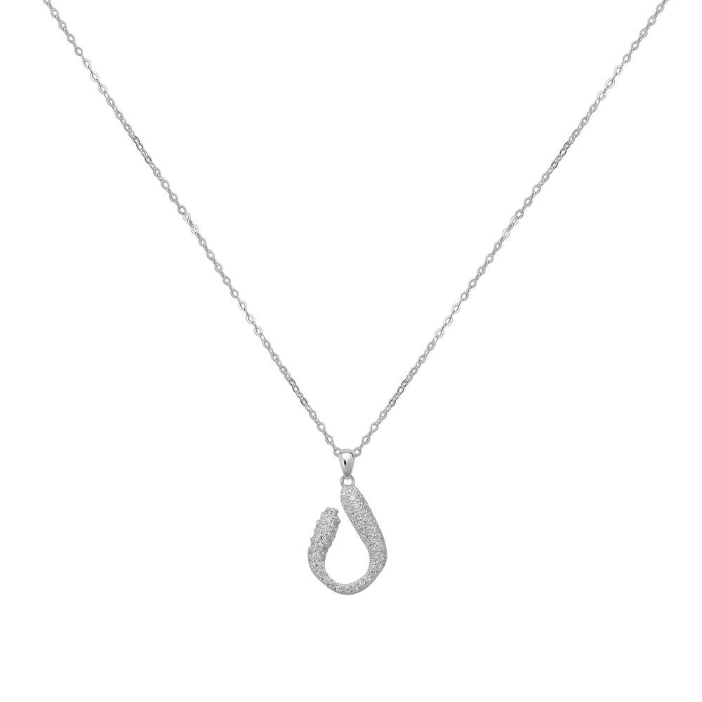 Foto 2 | Collar Y Dije Enso 925 Para Mujer Esn142s Plateado