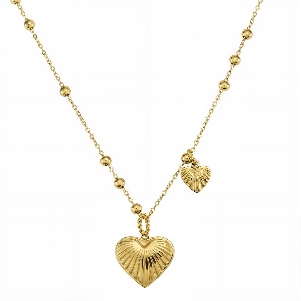 Collar Y Dije Enso Ic Para Mujer Eic252468g Color Dorado